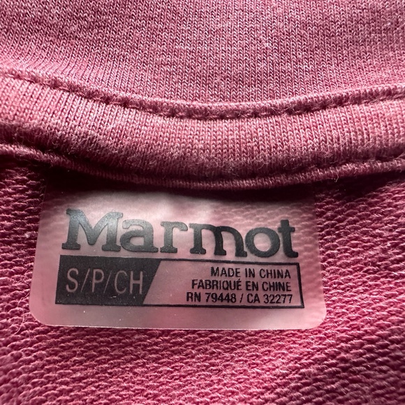 Marmot Women's Lightweight Sweater Mauve Pink Size Small EUC! - Picture 6 of 9